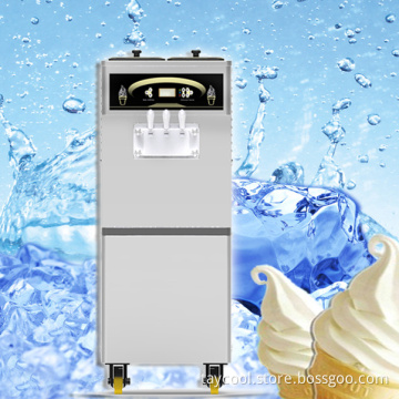 Stainless Steel Shell Ice Cream Machinery with Air Pump (TC393S)